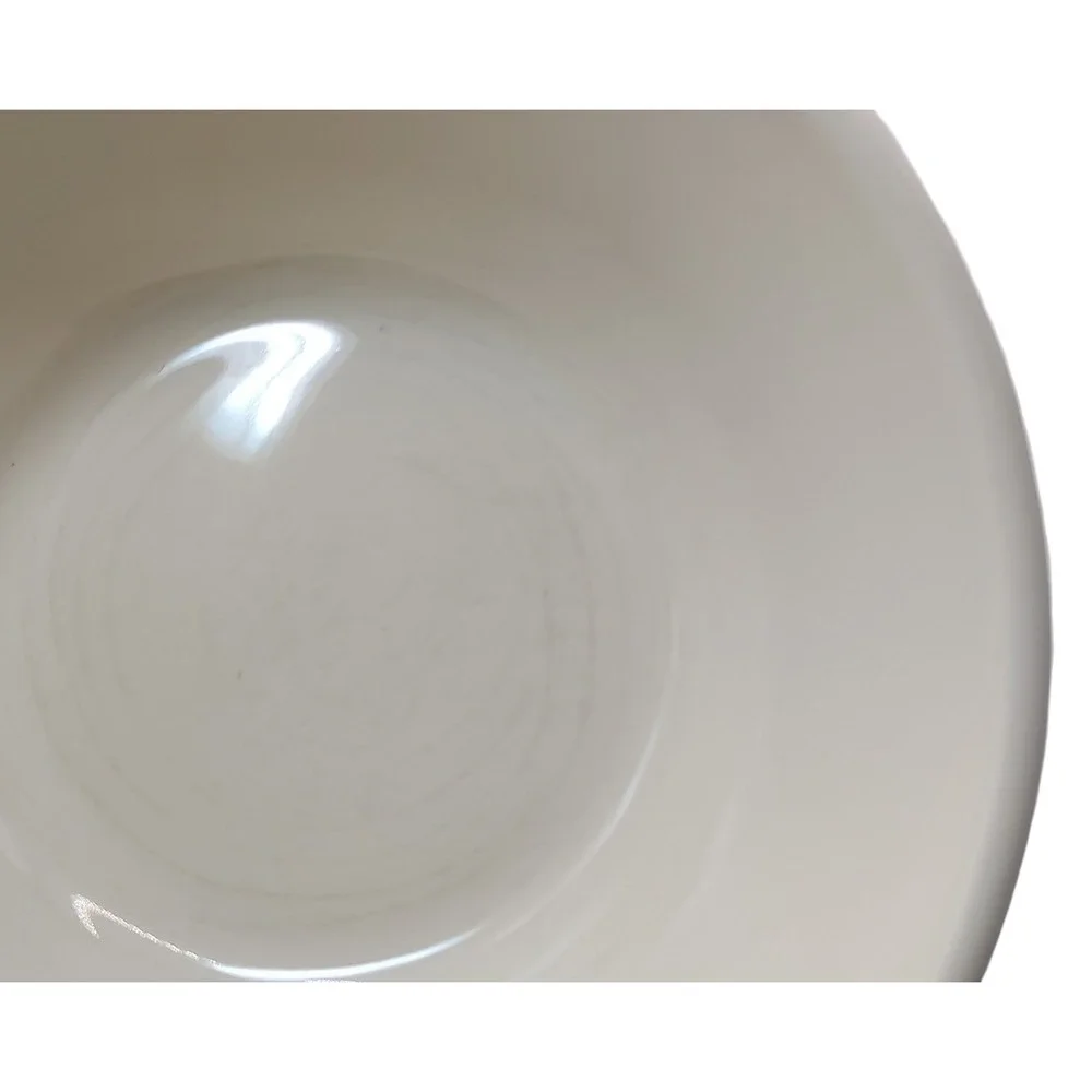 Vintage Pfaltzgraff Serving Bowl Summer Breeze Textured Basket‎ Weave SEE